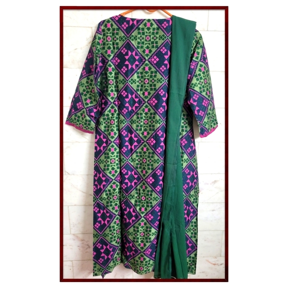 🌷Melange Printed Dress🌷 - Picture 3 of 13